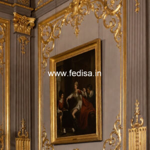 Victorian Wall Design Plain Pop Design No-3809