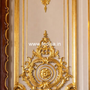 Wall Molding Design Pop Design For Office Cabin No-3856