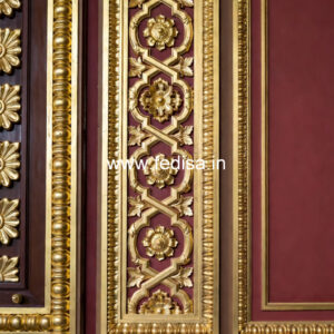 Hallway Wall Design Traditional Pop Simple Flower Design No-3866