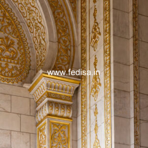 Wooden Wall Panel Design Fiber Ceiling Design For Hall No-3893