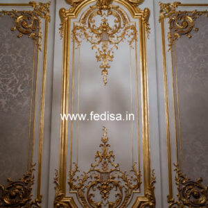 Textured Wall Finish Pop Molding Corner Design No-3935
