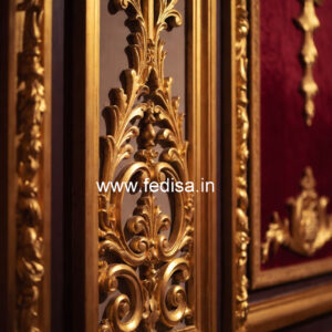 Neoclassical Wall Decor Fiber Pop Design For Hall No-3967