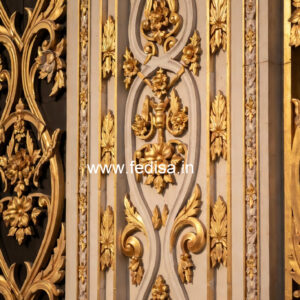 Victorian Wall Design Circle Pop Design No-3999