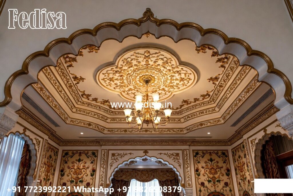 Cutwork Fall Ceiling Wooden Ceiling Design Fall Ceiling Design No-003 - Fedisa