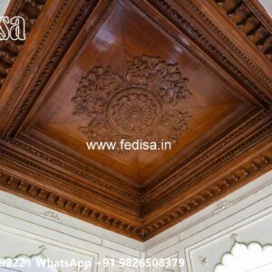 Wooden Ceiling Design Simple Pop Design 2026 No-019