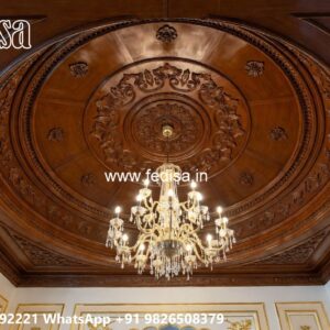Wooden Ceiling Design Main Hall Fall Ceiling Design No-034