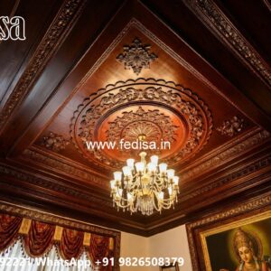 Wooden Ceiling Design Pop Ceiling Design Hall No-078