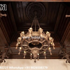 Wooden Ceiling Design Plus Minus Pop Design For Lobby No-079