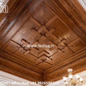 Wooden Ceiling Design Home Pop Design No-081
