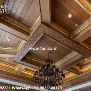 Wooden Ceiling Design Drawing Room Ceiling Design No-100