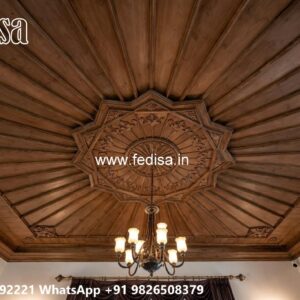 Wooden Ceiling Design Gypsum False Ceiling Design No-101