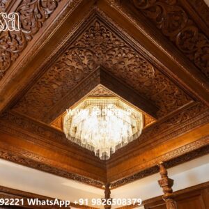 Wooden Ceiling Design Simple Pop Design For Hall No-123