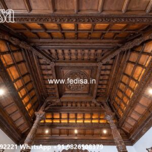 Wooden Ceiling Design Simple Ceiling Design 2026 No-128