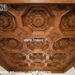 Wooden Ceiling Design Pop Dijain No-130