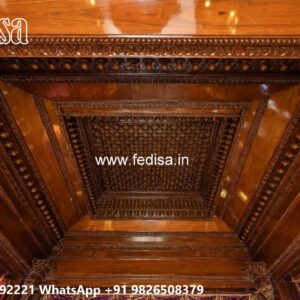 Wooden Ceiling Design Simple False Ceiling No-149