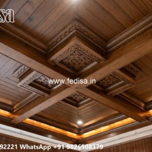 Wooden Ceiling Design Pop Design For Drawing Room No-157