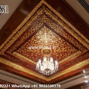 Wooden Ceiling Design Gypsum Ceiling Design 2026 No-167
