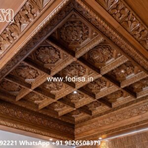 Wooden Ceiling Design Pop Design For Roof Plus Minus No-173