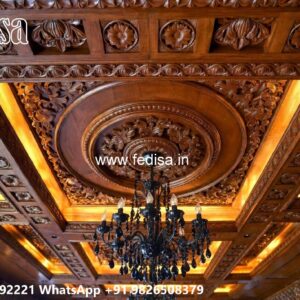 Wooden Ceiling Design Ceiling Corner Design No-176