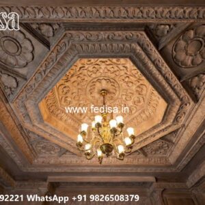Wooden Ceiling Design Office False Ceiling Design No-189