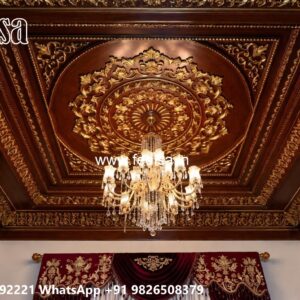 Wooden Ceiling Design Plus Minus Pop Design For Hall No-200