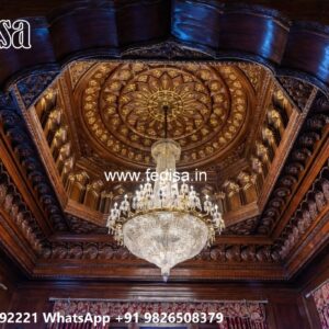 Wooden Ceiling Design Modern Pop Design No-236