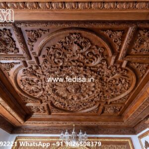 Wooden Ceiling Design Folsiling Dijain No-250