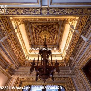 Wooden Ceiling Design Cornice Ceiling Design No-260