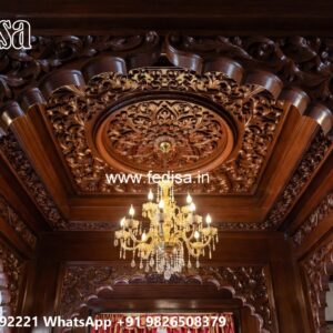 Wooden Ceiling Design Restaurant Ceiling Design No-279