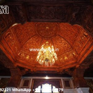 Wooden Ceiling Design Modern Main Hall Fall Ceiling Design No-293