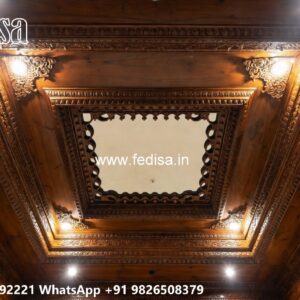 Wooden Ceiling Design Master Bedroom False Ceiling Design No-307