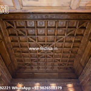 Wooden Ceiling Design Plus Minus Pop Design For Bathroom No-318