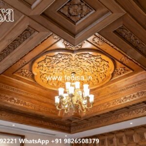Wooden Ceiling Design Modern Ceiling Design For Living Room No-335