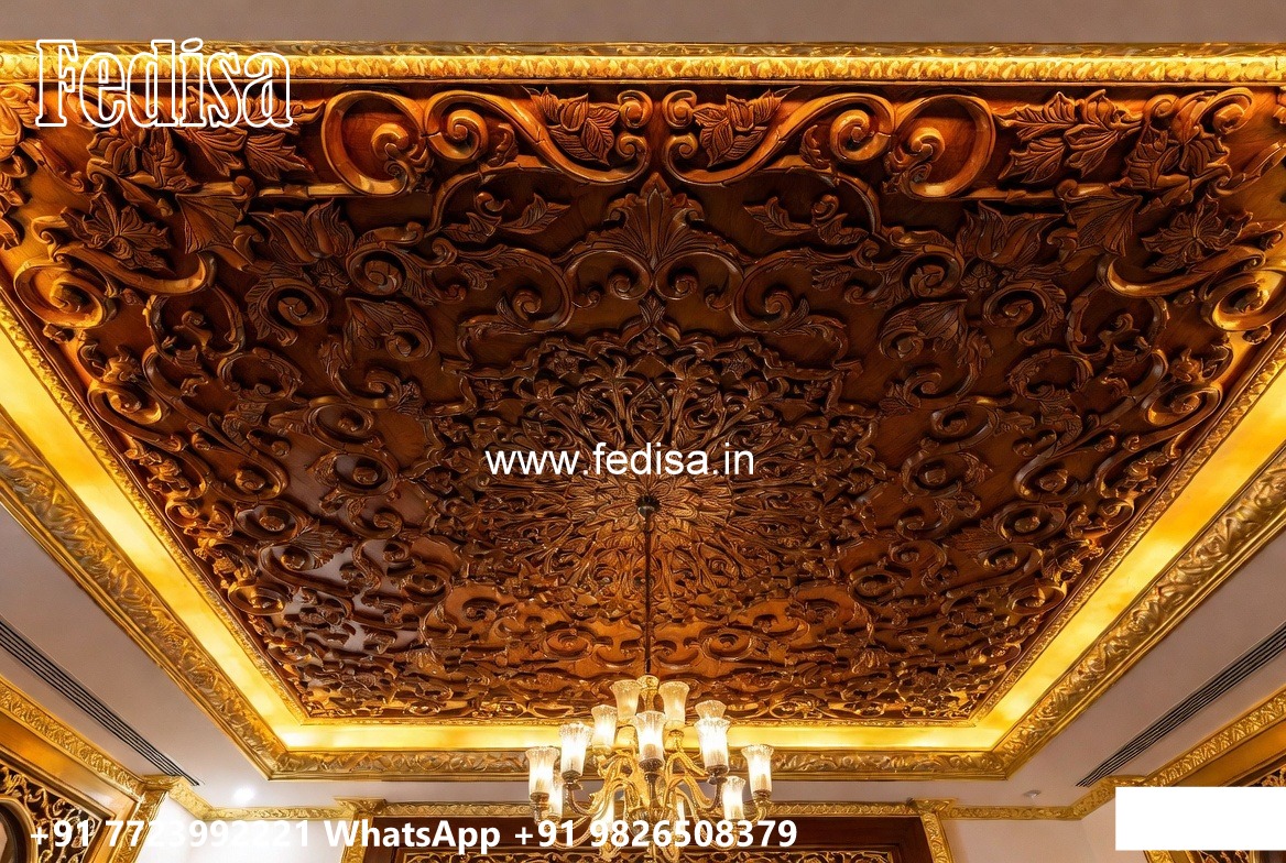 Wooden Ceiling Design Wooden Ceiling Design For Hall No-337