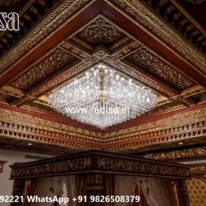 Wooden Ceiling Design False Ceiling Wallpaper No-357