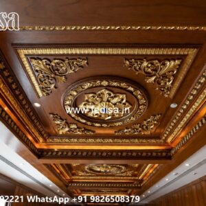 Wooden Ceiling Design Dining Hall Ceiling Design No-360