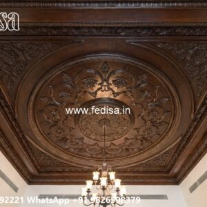 Wooden Ceiling Design Pop False Ceiling Design For Hall No-394