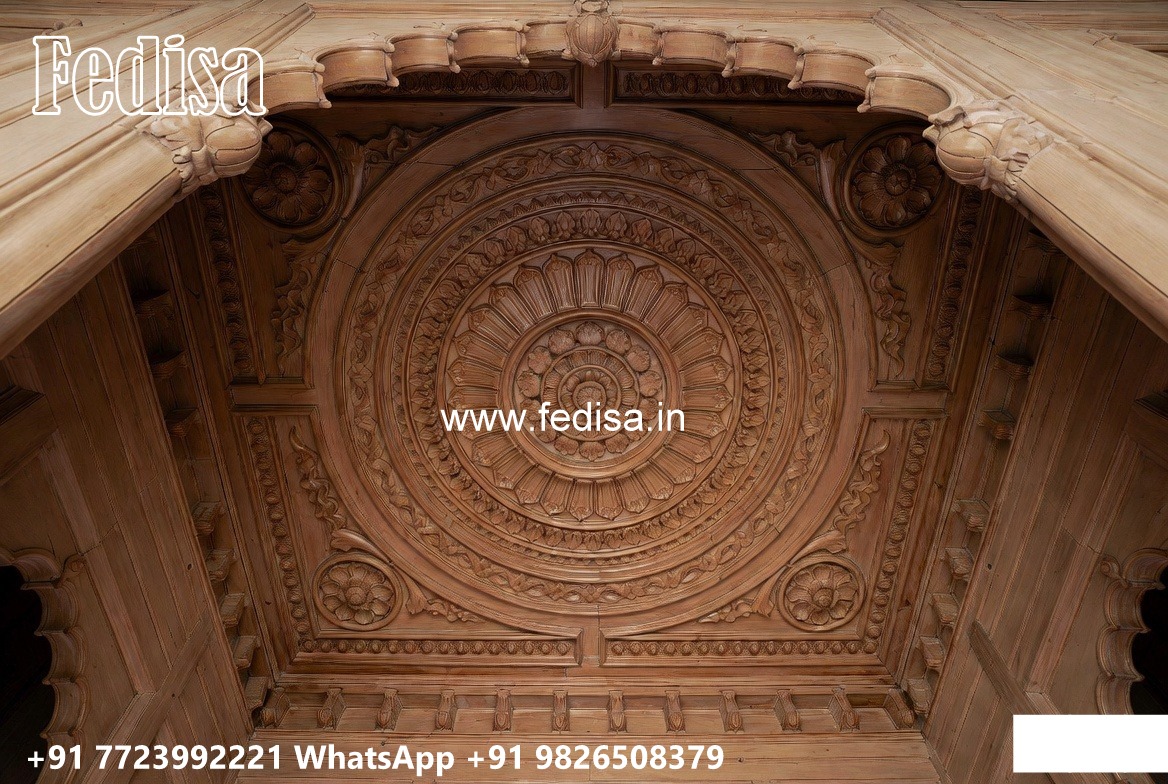 Wooden Ceiling Design Ceiling Putty Design No-395