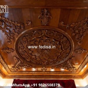 Wooden Ceiling Design Pop Roof Design Simple No-404