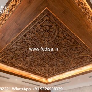 Wooden Ceiling Design Thermocol Ceiling Design No-419