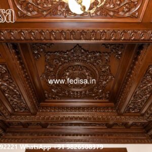 Wooden Ceiling Design Cement Ceiling Corner Design No-430