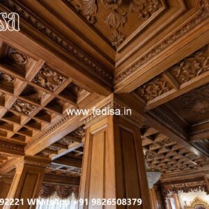 Wooden Ceiling Design Ceiling Color Paint Design No-453