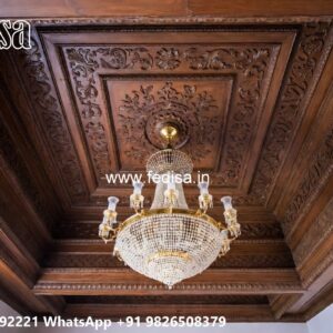Wooden Ceiling Design Gypsum Board False Ceiling Design No-461