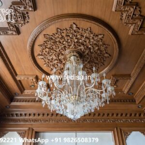 Wooden Ceiling Design Designer Ceiling Fans With Lights No-465