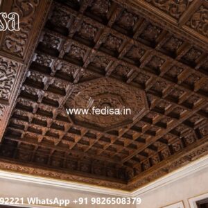 Wooden Ceiling Design Pop Chhat Design No-473