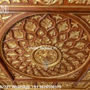 Wooden Ceiling Design Plastic Pop Design No-474