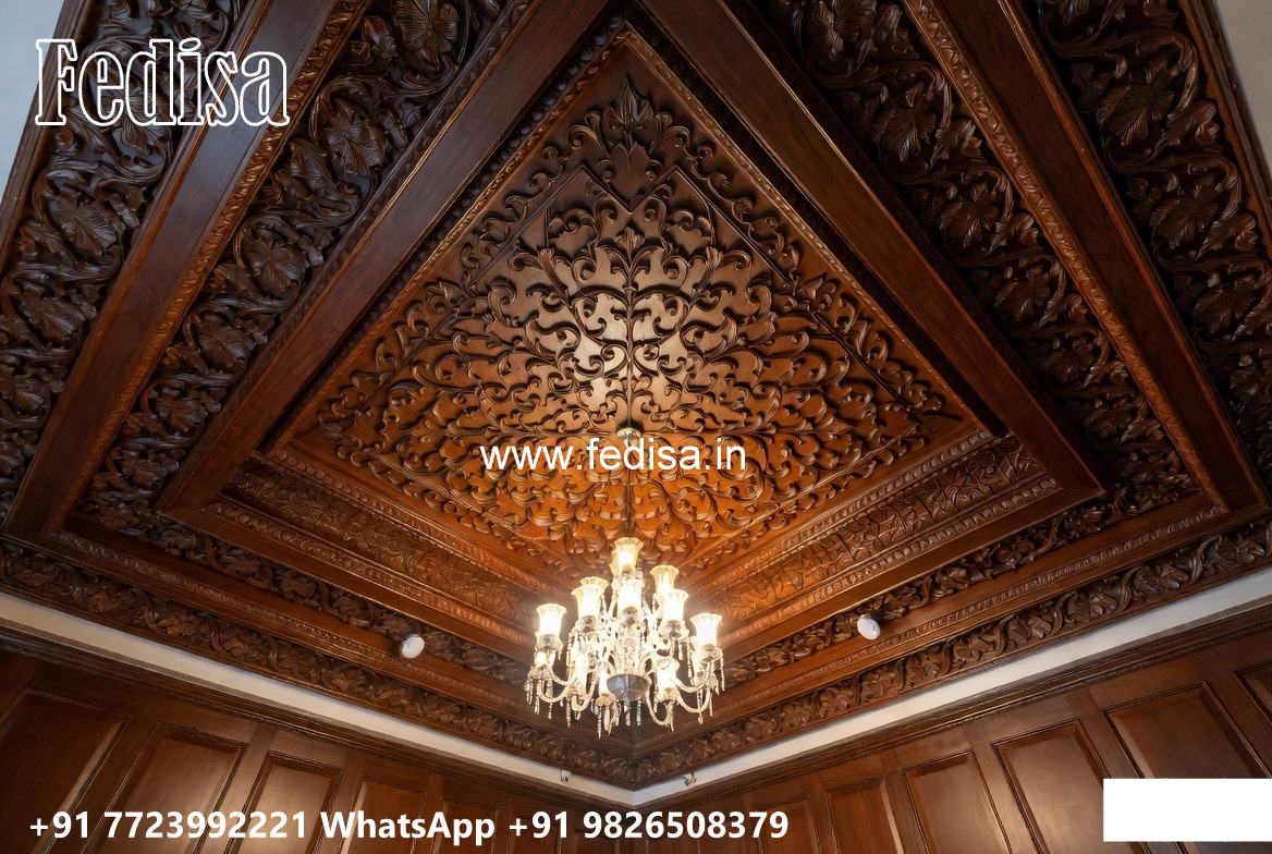 Wooden Ceiling Design False Ceiling Designs For Living Room In Flats No-497