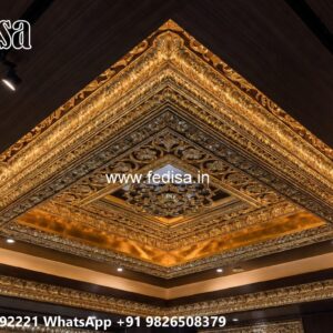 Wooden Ceiling Design Pop Latest Design For Hall No-504