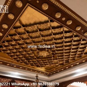 Wooden Ceiling Design Roof False Ceiling Design No-506