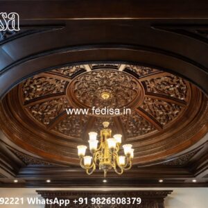 Wooden Ceiling Design Hall Pop Design Latest No-526